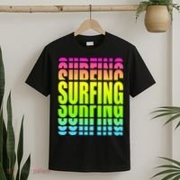 Retro Surfing Neon T-Shirt thumb 2