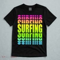 Retro Surfing Neon T-Shirt thumb 5