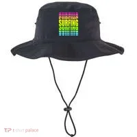 Retro Surfing Neon Bucket Hat thumb 0