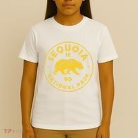 Retro Sequoia National Park Women Vintage Hiking T-Shirt thumb 4