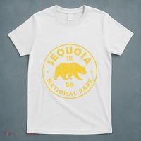 Retro Sequoia National Park Women Vintage Hiking T-Shirt thumb 5