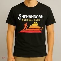 Retro Shenandoah National Park Vintage Hike T-Shirt thumb 3
