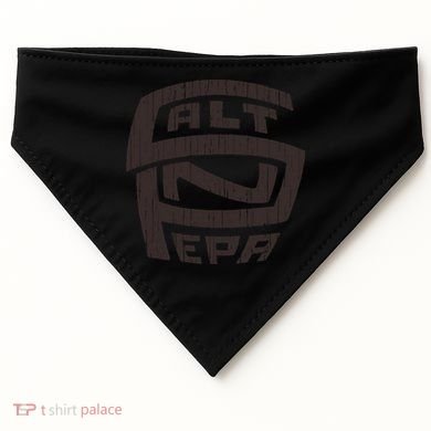 Retro Salt N Pepa Brown Pencil USA-Made Doggie Bandana