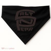 Retro Salt N Pepa Brown Pencil USA-Made Doggie Bandana thumb 0