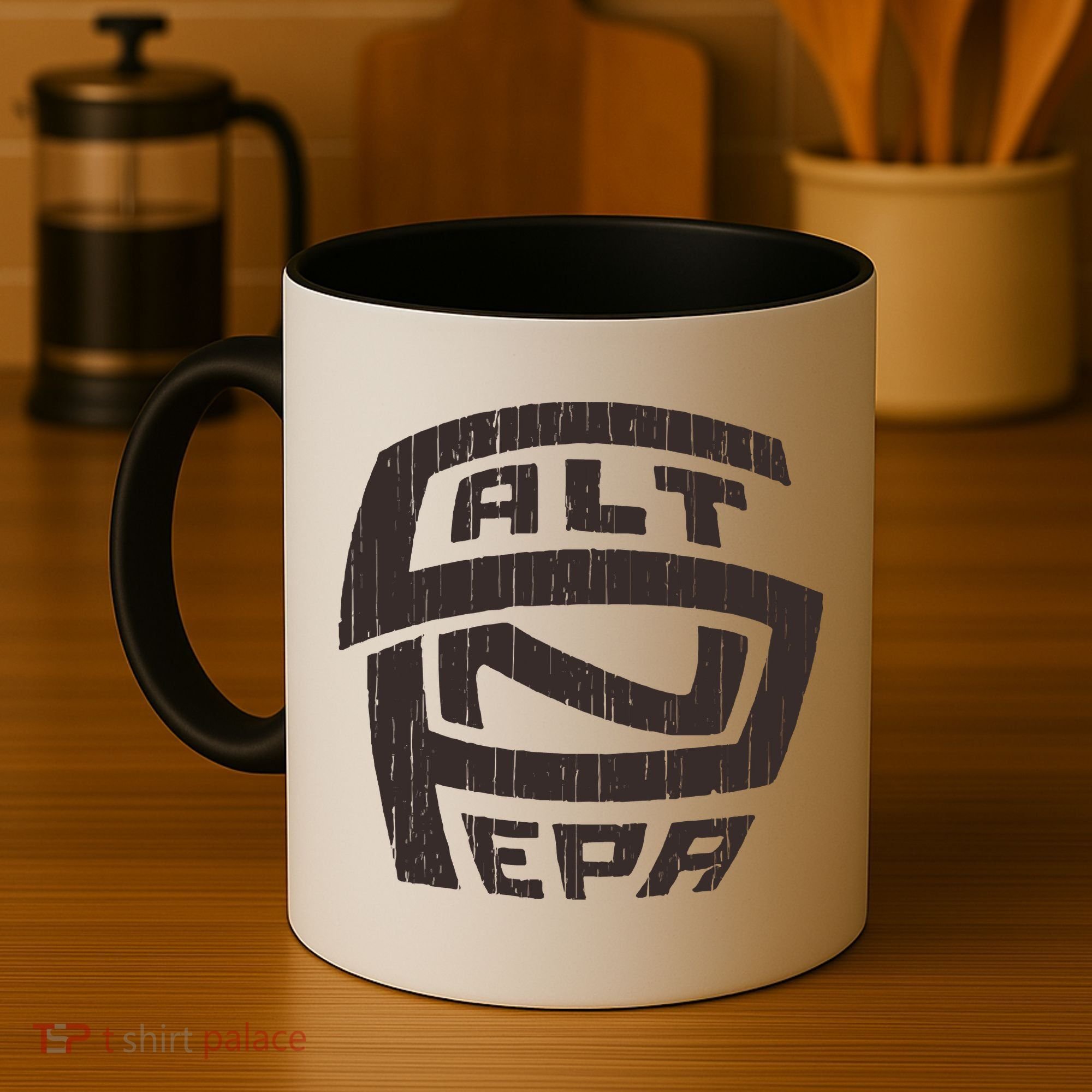 Retro Salt N Pepa Brown Pencil Coffee Mug
