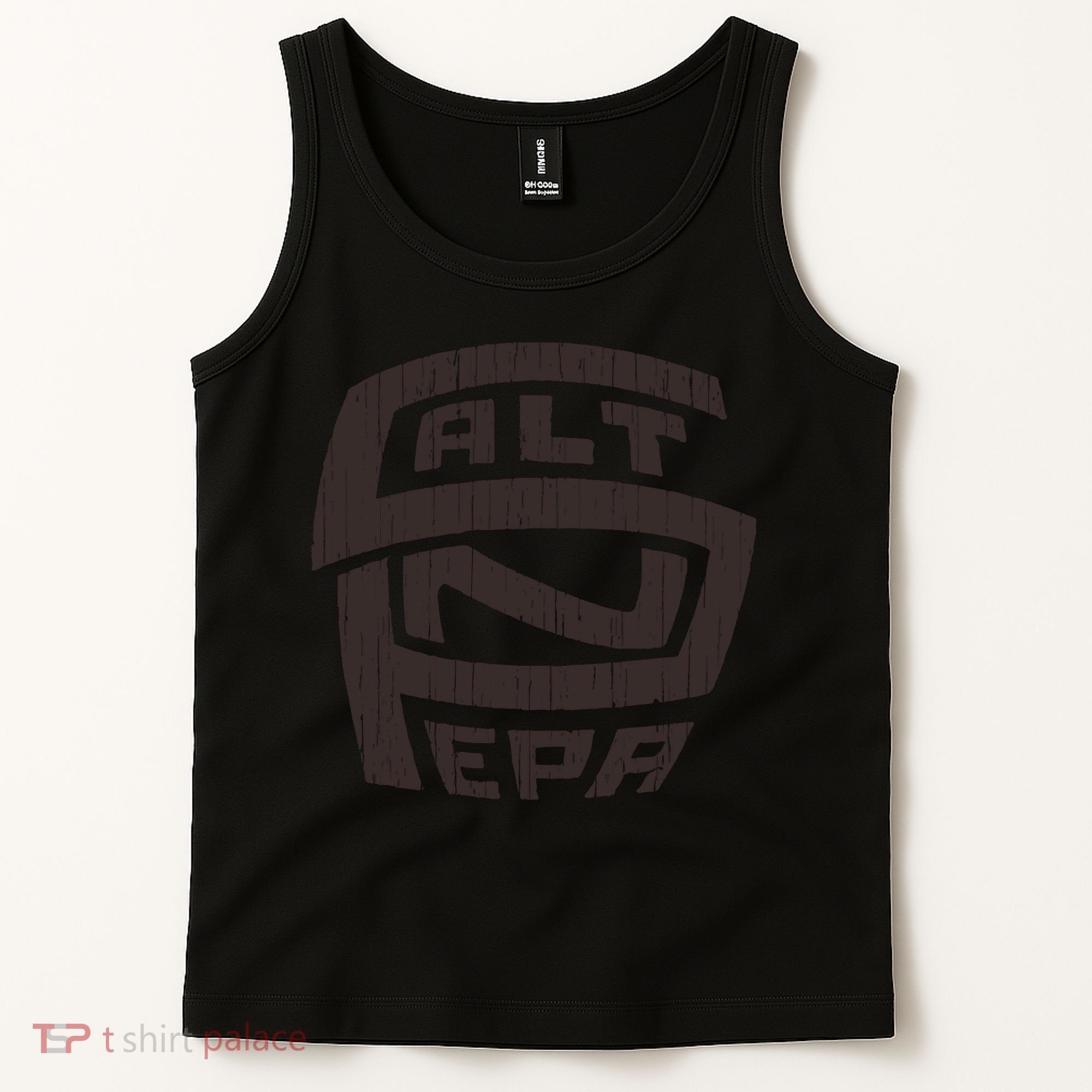 Retro Salt N Pepa Brown Pencil Tank Top