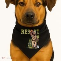 Resist Save Our Parks Alt US National Parks Women USA-Made Doggie Bandana thumb 1