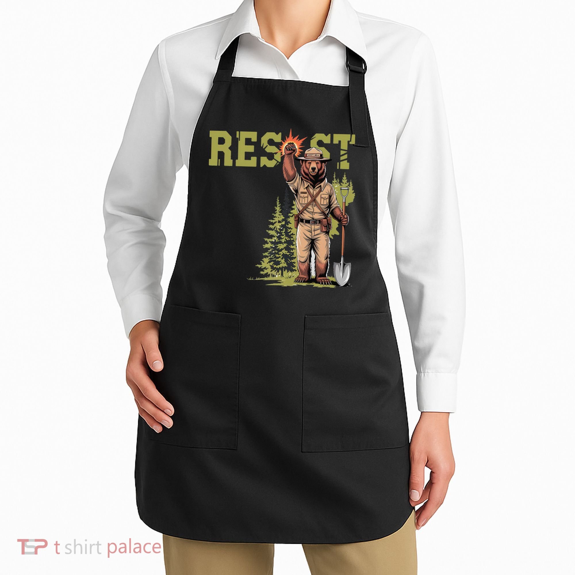 Resist Save Our Parks Alt US National Parks Women Apron
