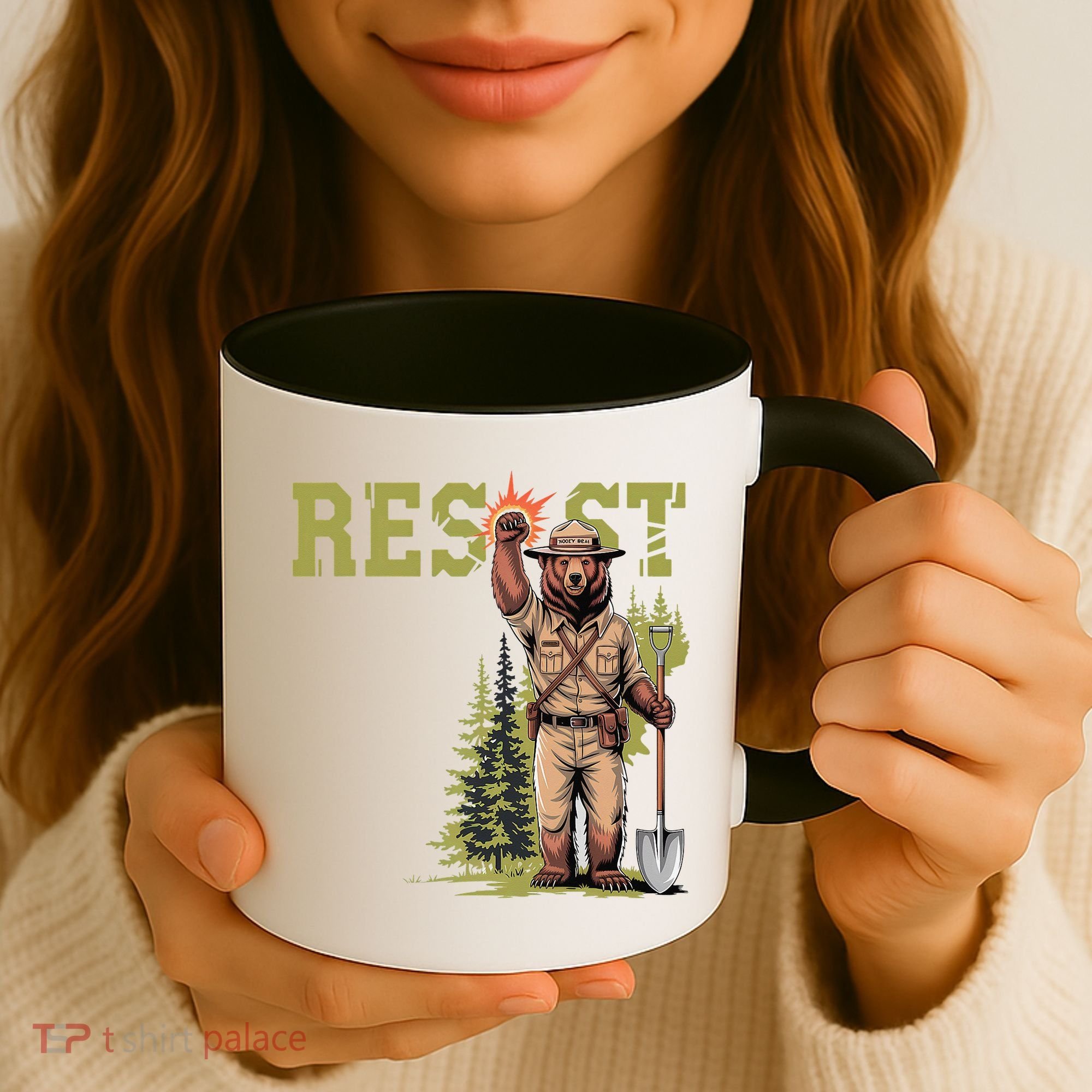 Resist Save Our Parks Alt US National Parks Women Coffee Mug