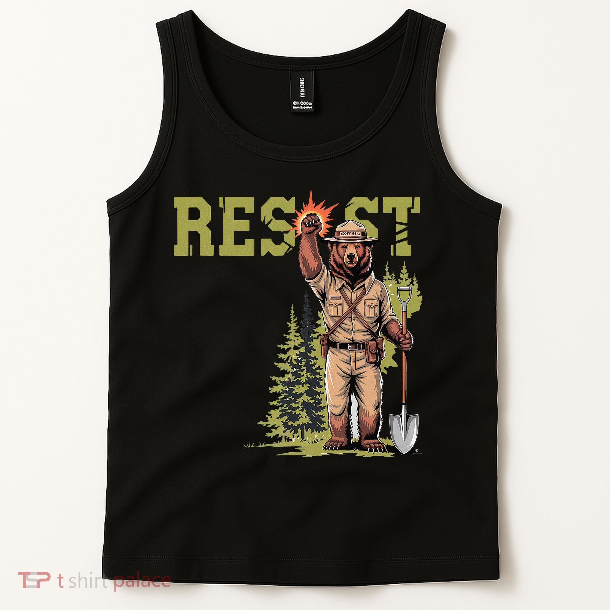 Resist Save Our Parks Alt US National Parks Women Tank Top