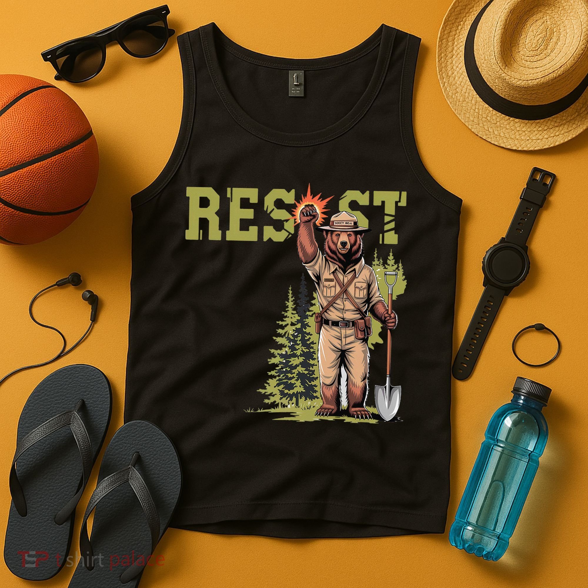 Resist Save Our Parks Alt US National Parks Women Tank Top