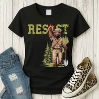 Resist Save Our Parks Alt US National Parks Women Women's T-Shirt thumb 3