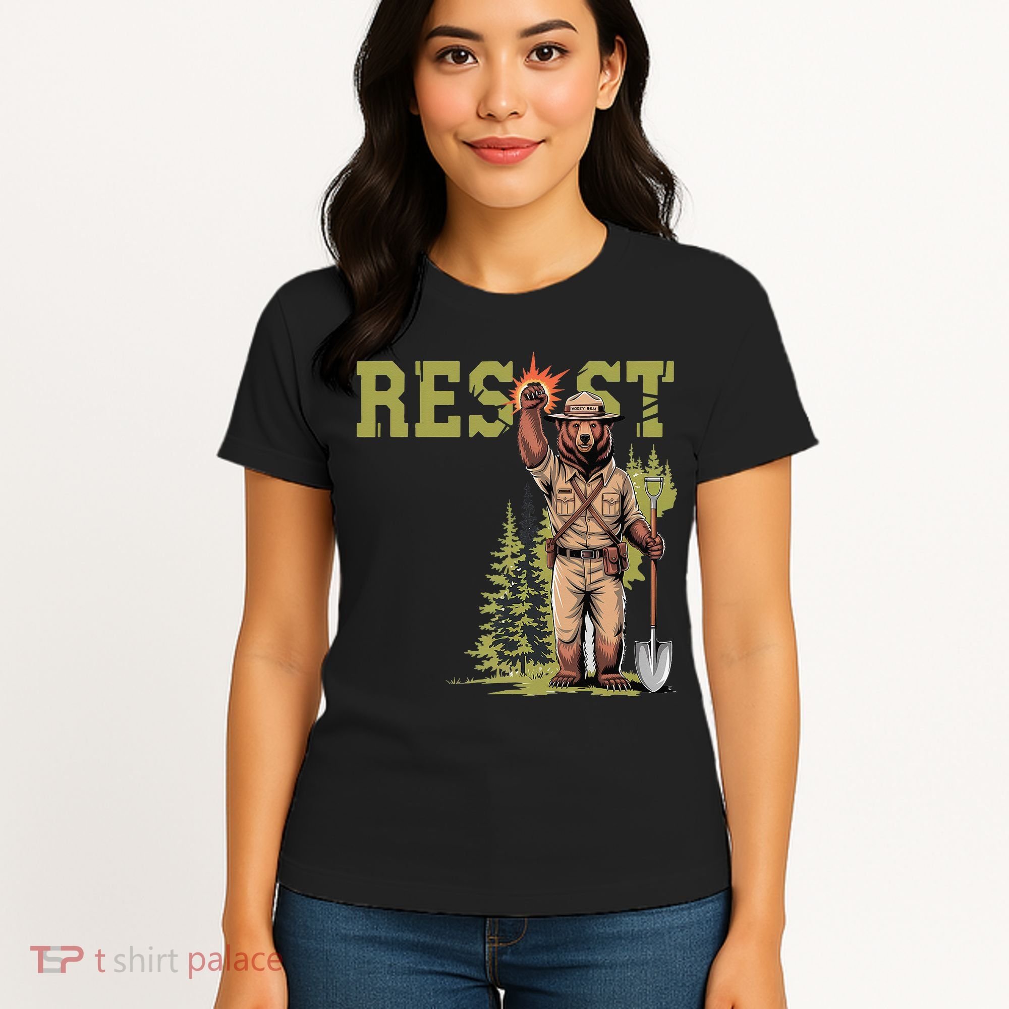 Resist Save Our Parks Alt US National Parks Women Women's T-Shirt