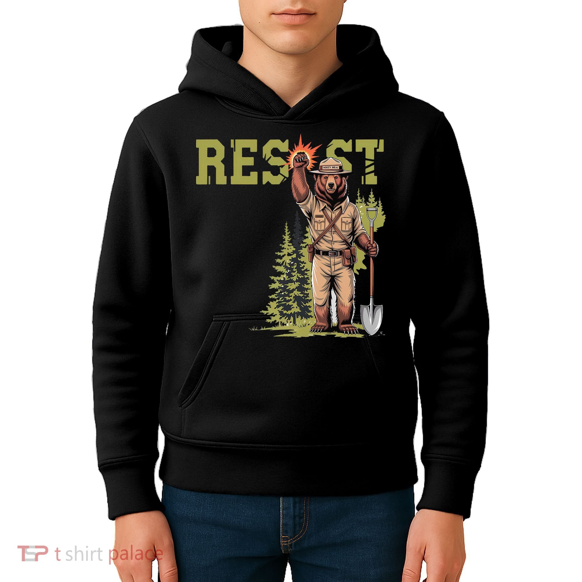 Resist Save Our Parks Alt US National Parks Women Kids Hoodie