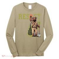 Resist Save Our Parks Alt US National Parks Women Long Sleeve Shirt thumb 0