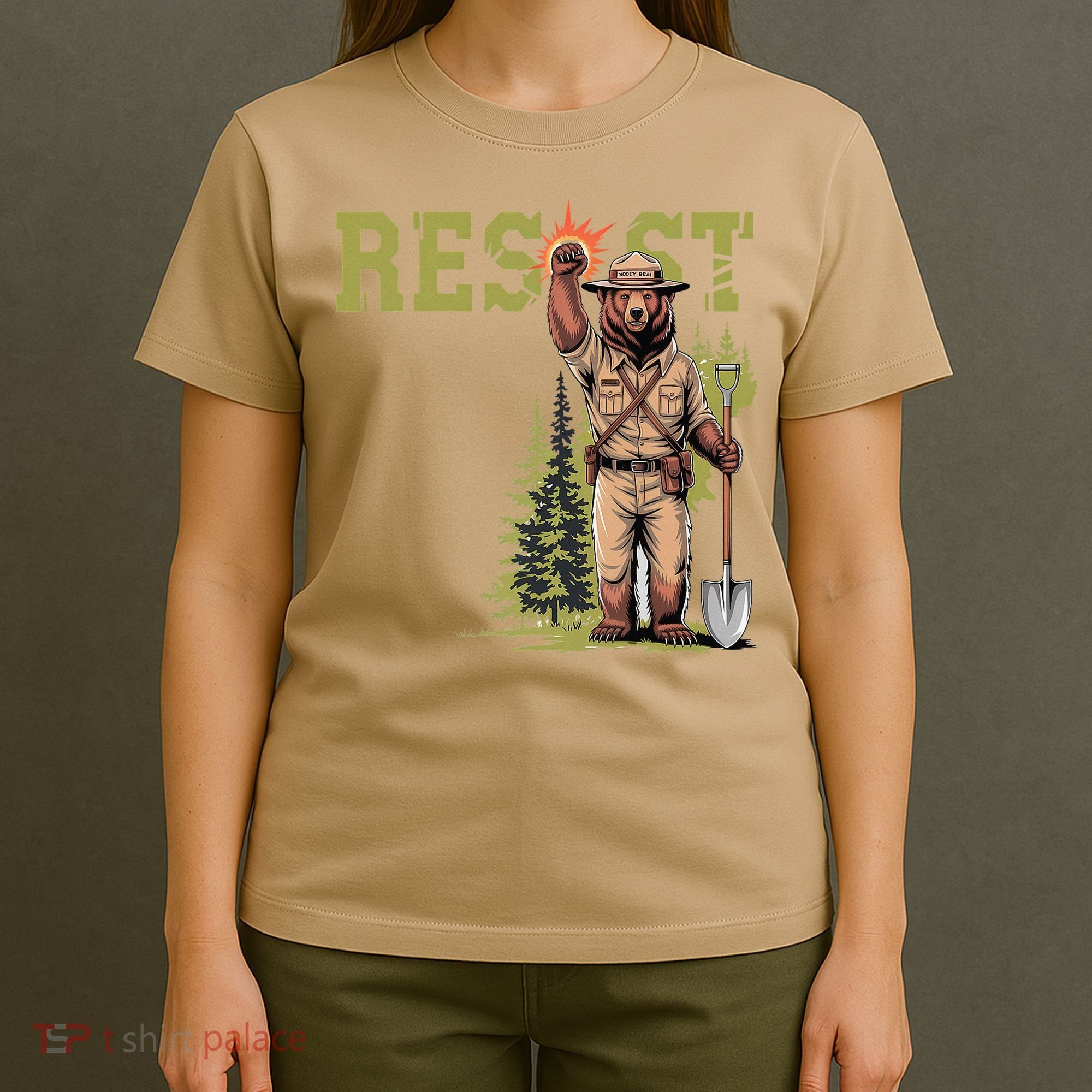 Resist Save Our Parks Alt US National Parks Women T-Shirt