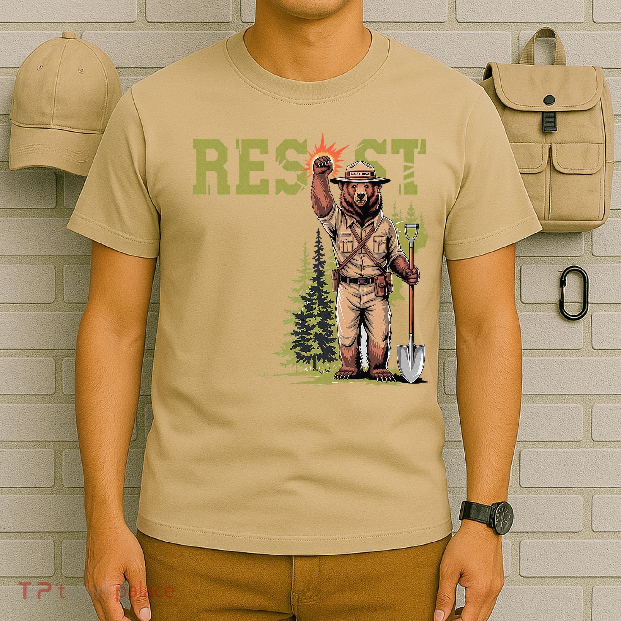 Resist Save Our Parks Alt US National Parks Women T-Shirt