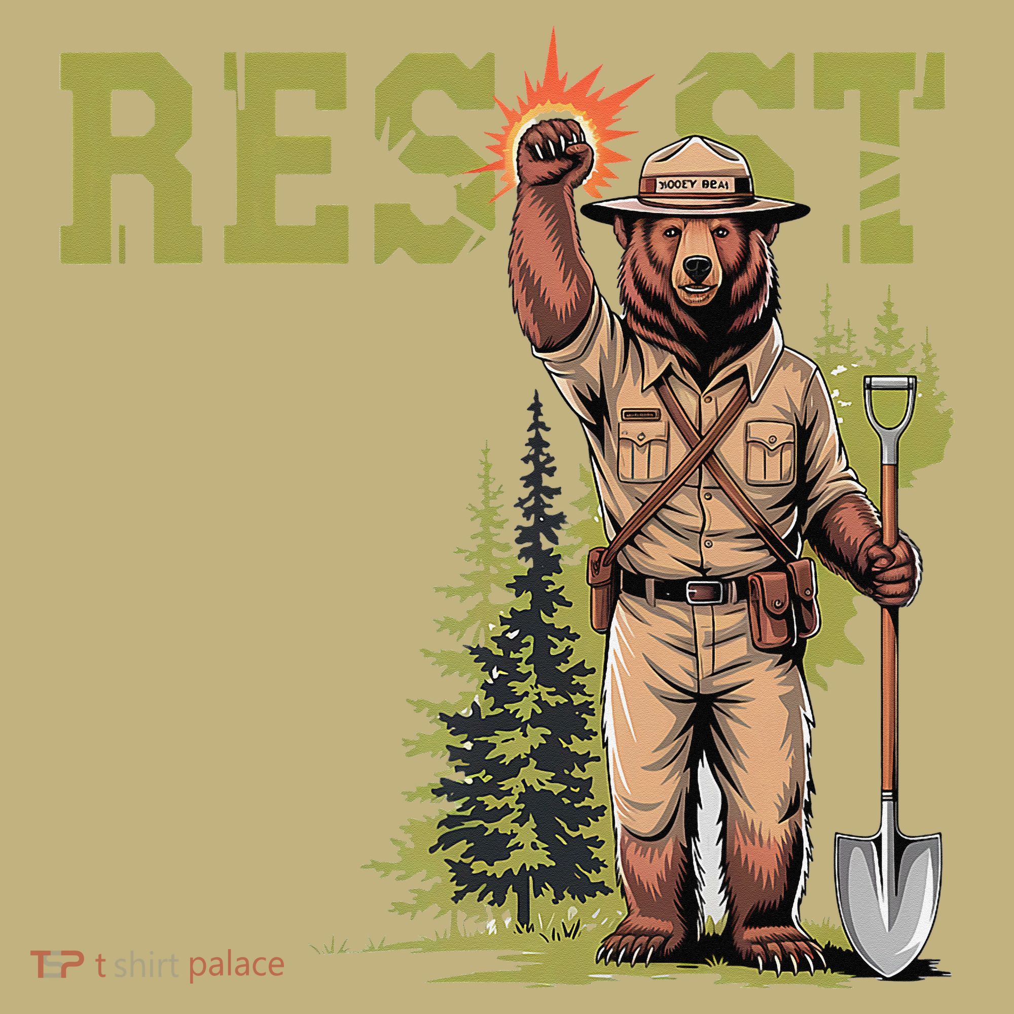 Resist Save Our Parks Alt US National Parks Women T-Shirt