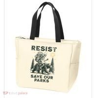 Resist Save Our Parks Alt US National Parks Bear Tote Bag thumb 3
