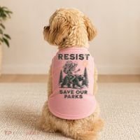Resist Save Our Parks Alt US National Parks Bear Doggie Tank thumb 2