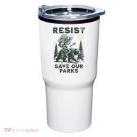 Resist Save Our Parks Alt US National Parks Bear Tumbler thumb 0