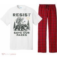 Resist Save Our Parks Alt Us National Parks Bear Pajama Set thumb 0