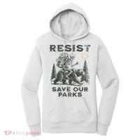 Resist Save Our Parks Alt Us National Parks Bear Women's Hoodie thumb 0