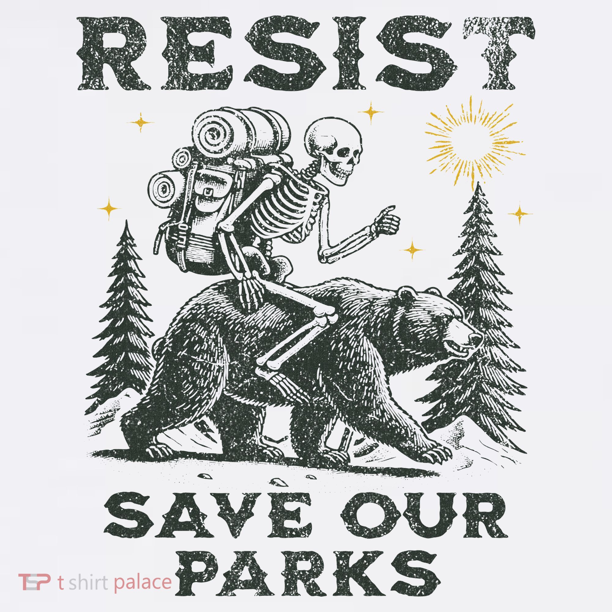 Resist Save Our Parks Alt Us National Parks Bear Baby Bodysuit