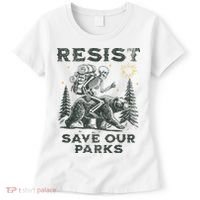 Resist Save Our Parks Alt Us National Parks Bear Women's T-Shirt thumb 0