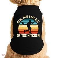 Real Stay Out Of The Kitchen Funny Pickleball Retro Cute Gift Doggie Tank thumb 0