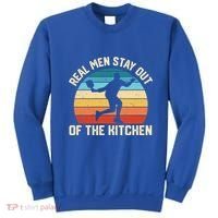 Real Stay Out Of The Kitchen Funny Pickleball Retro Cute Gift Sweatshirt thumb 0