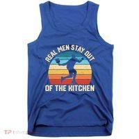 Real Stay Out Of The Kitchen Funny Pickleball Retro Cute Gift Tank Top thumb 0