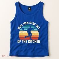 Real Stay Out Of The Kitchen Funny Pickleball Retro Cute Gift Tank Top thumb 2