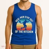 Real Stay Out Of The Kitchen Funny Pickleball Retro Cute Gift Tank Top thumb 3