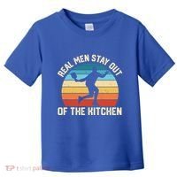 Real Stay Out Of The Kitchen Funny Pickleball Retro Cute Gift Toddler T-Shirt thumb 0