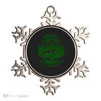 Resist Save Our Parks Bison Buffalo Ornament thumb 0