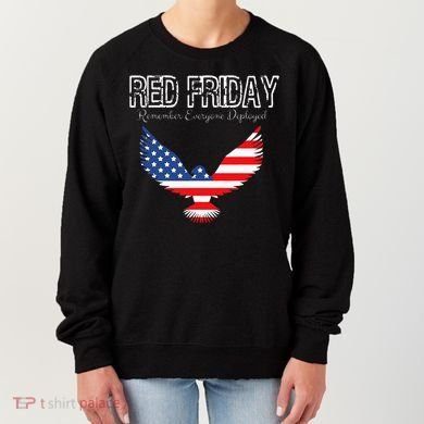 R.E.D. Support Our Troops Wear Red On Friday Women's Sweatshirt
