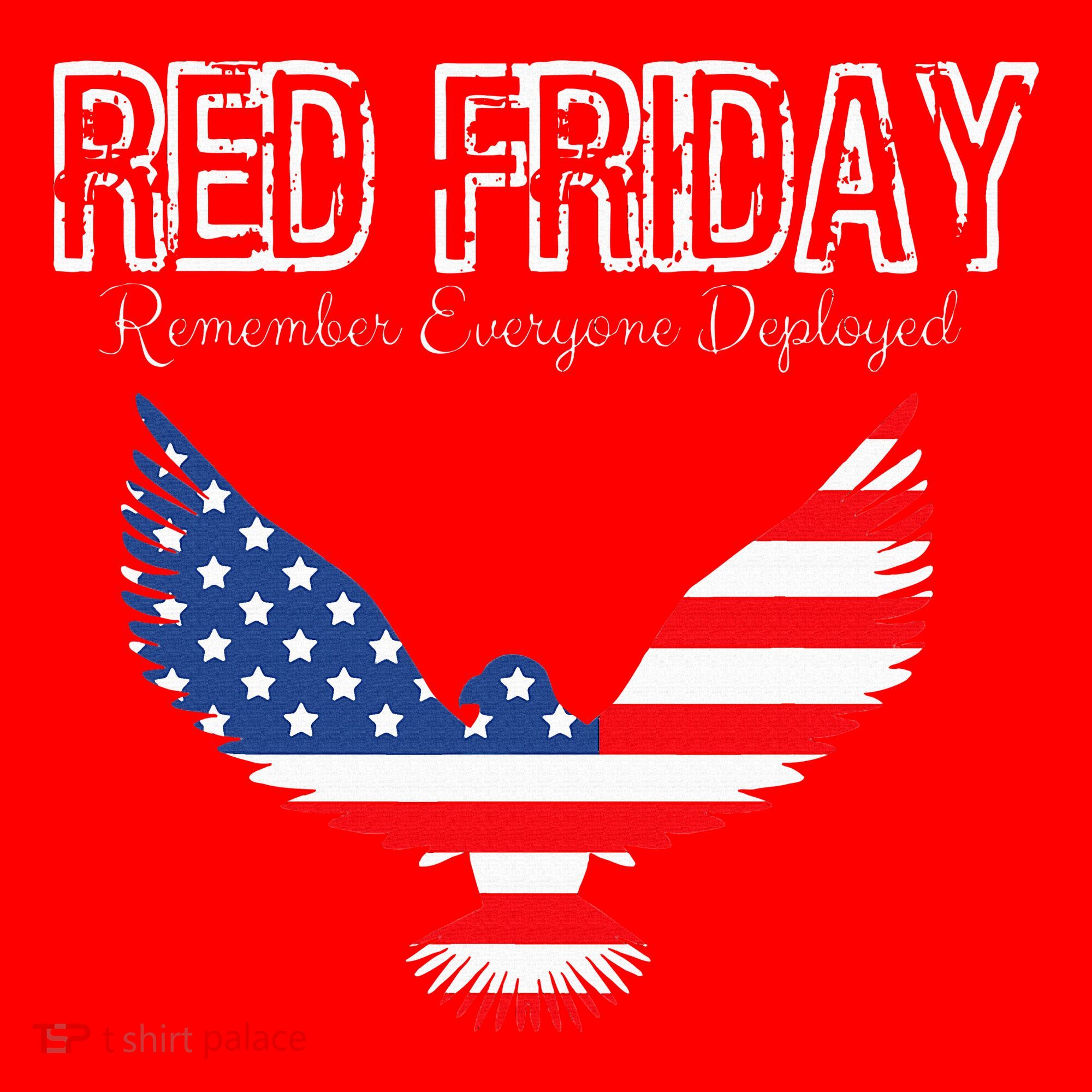 R.E.D. Support Our Troops Wear Red On Friday 11oz C Handle Ceramic Mug
