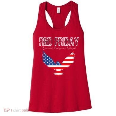 R.E.D. Support Our Troops Wear Red On Friday Women's Tank Top