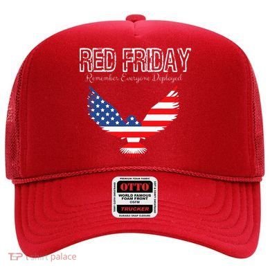 R.E.D. Support Our Troops Wear Red On Friday Hat