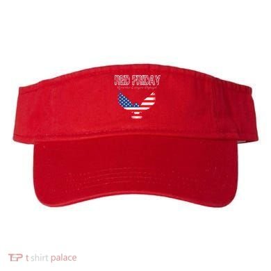 R.E.D. Support Our Troops Wear Red On Friday Visor