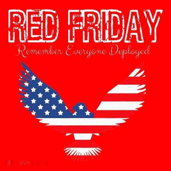 R.E.D. Support Our Troops Wear Red On Friday Women's Long Sleeve Shirt