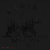 Resist Save Our Parks Us Alt National Parks Bear Silhouette Women's T-Shirt thumb 6