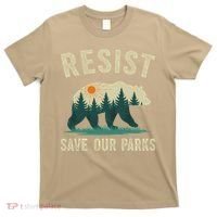 Resist Save Our Parks Alt US National Parks Bear Nature Gift T-Shirt thumb 0