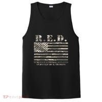 RED Support Our Troops Wear Red On Friday Military PosiCharge Competitor Tank thumb 0