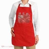 RED Support Our Troops Wear Red On Friday Military Apron thumb 2