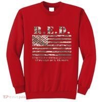 RED Support Our Troops Wear Red On Friday Military Sweatshirt thumb 0