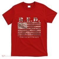 RED Support Our Troops Wear Red On Friday Military T-Shirt thumb 0