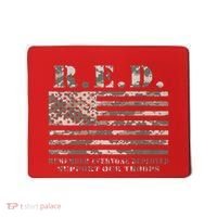 RED Support Our Troops Wear Red On Friday Military Mousepad thumb 0