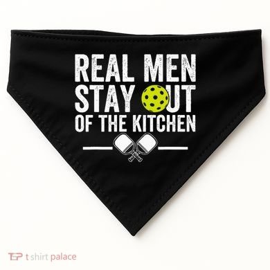 Real Stay Out Of The Kitchen USA-Made Doggie Bandana